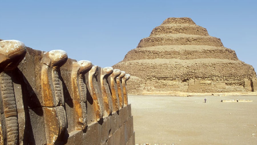 Step Pyramid of Djoser on Saqqara Necropolis