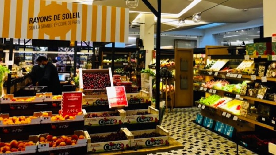 Grocery Shop in Paris