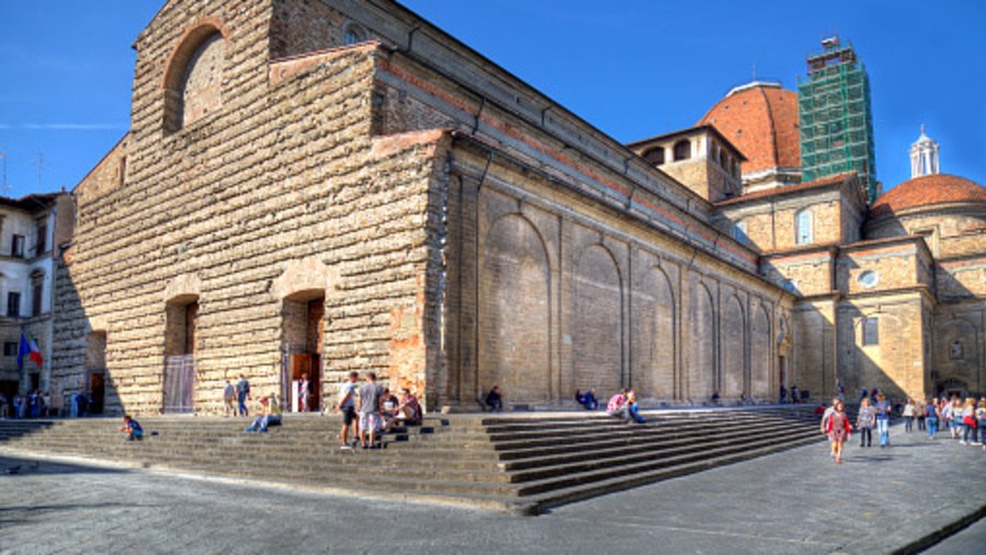 Basilica di San Lorenzo In Florence, Italy