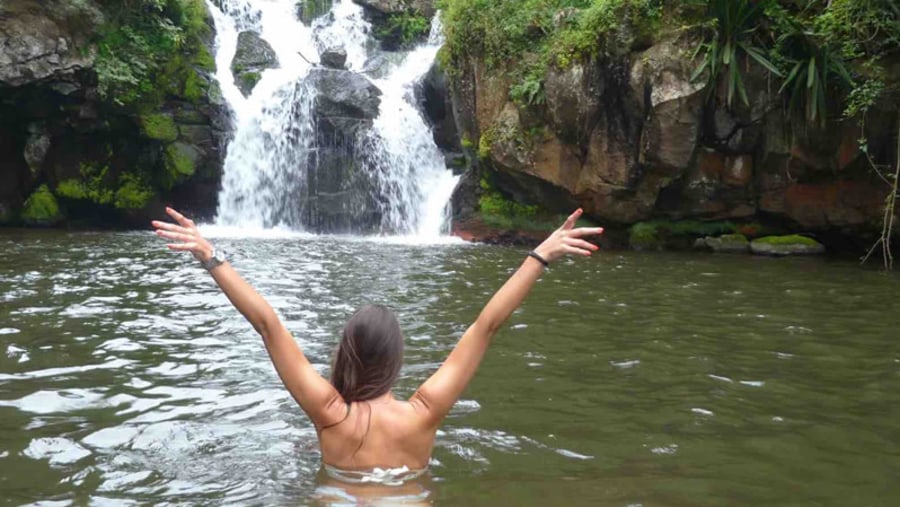 Swim at the Materuni Waterfalls
