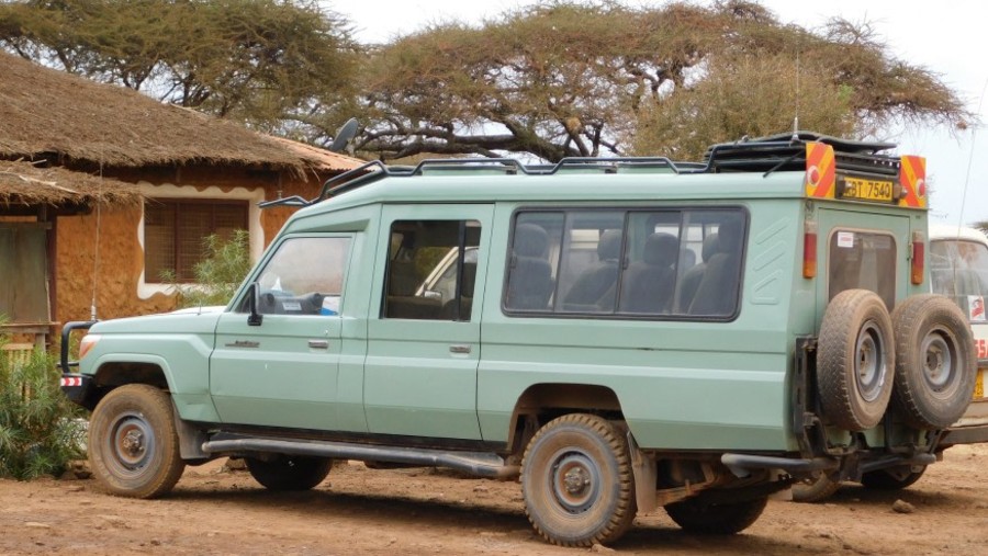 Safari in a Land Cruiser