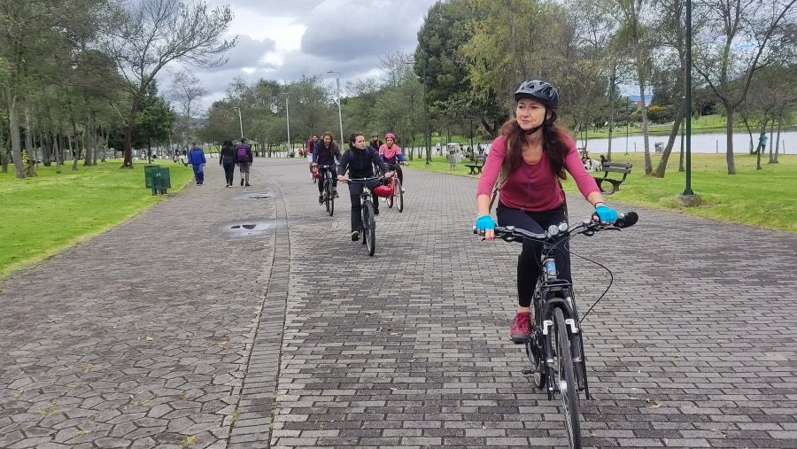 Bogota bicycle tour