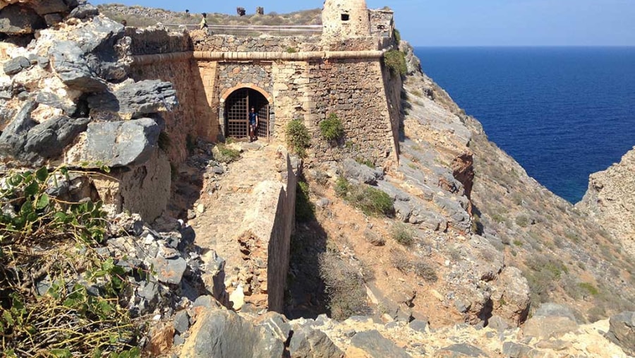 Venetian castle at Gramvoussa