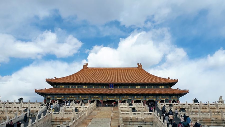The Forbidden city in Beijing