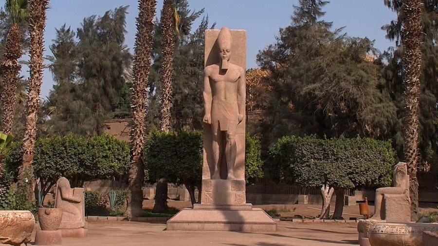 Statue of Ramses II, Memphis