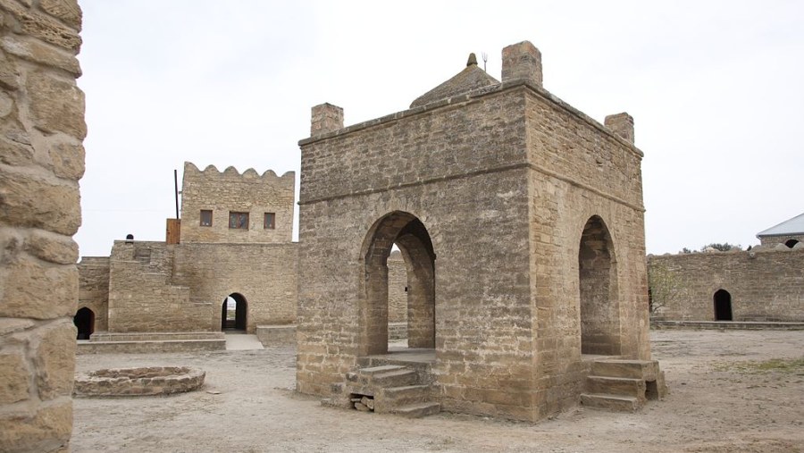 Fire temple in Azerbaijan