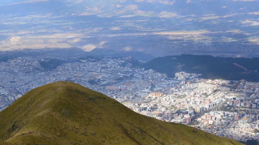 View of Quito City