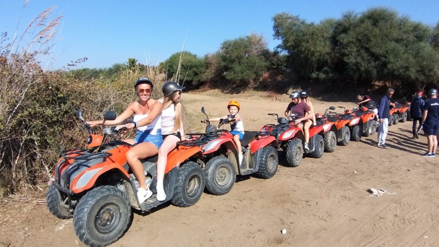 Quad Safari on Pamucak Beach