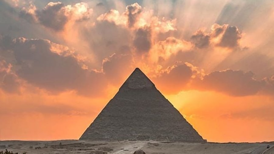 The Great Pyramids of Giza, Egypt