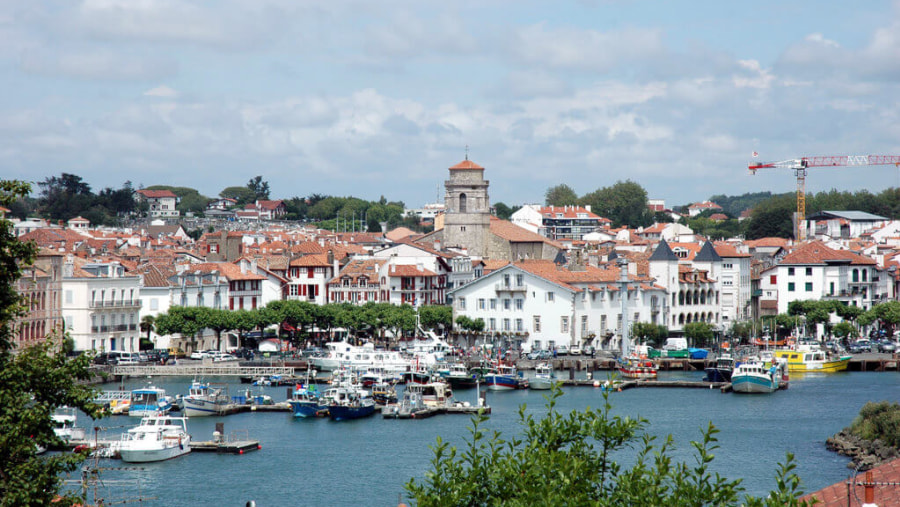 Village of St. Jean-de-Luz, France