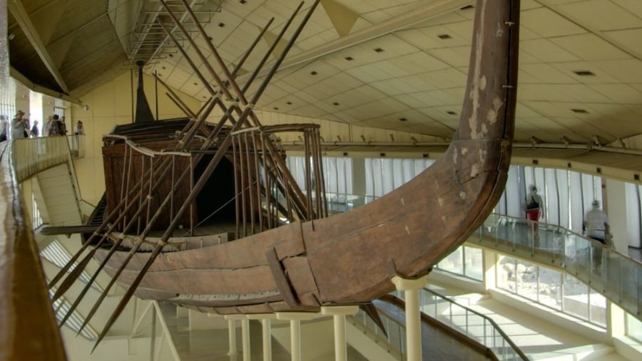 Funerary boat of Khufu, Egypt