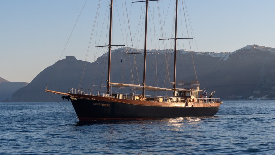 King Thiros Ship Santorini