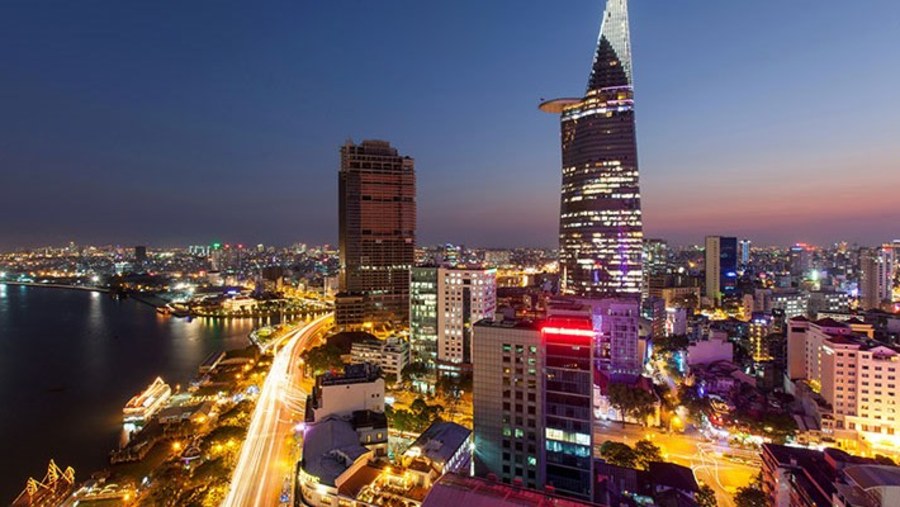 Ho Chi Minh Night View