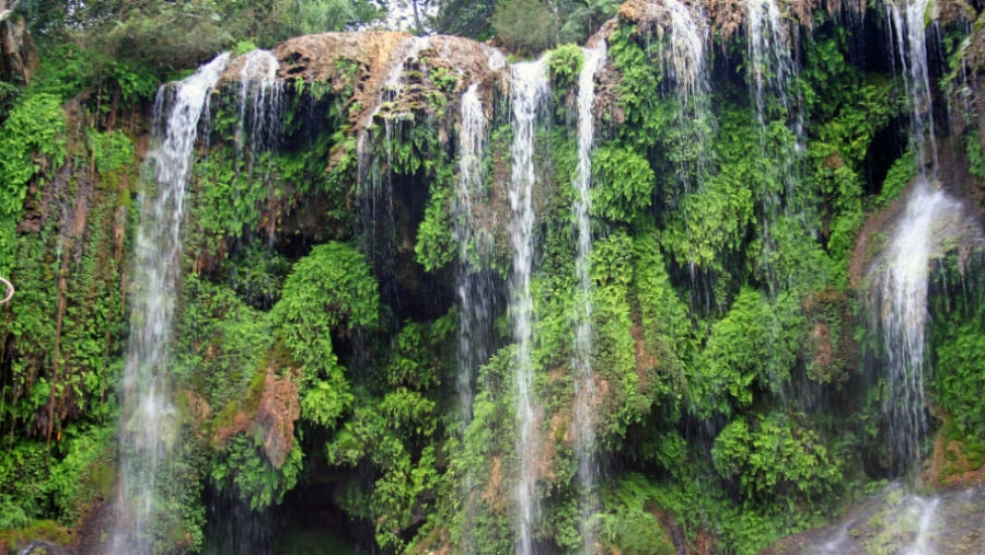 El Nicho Waterfall