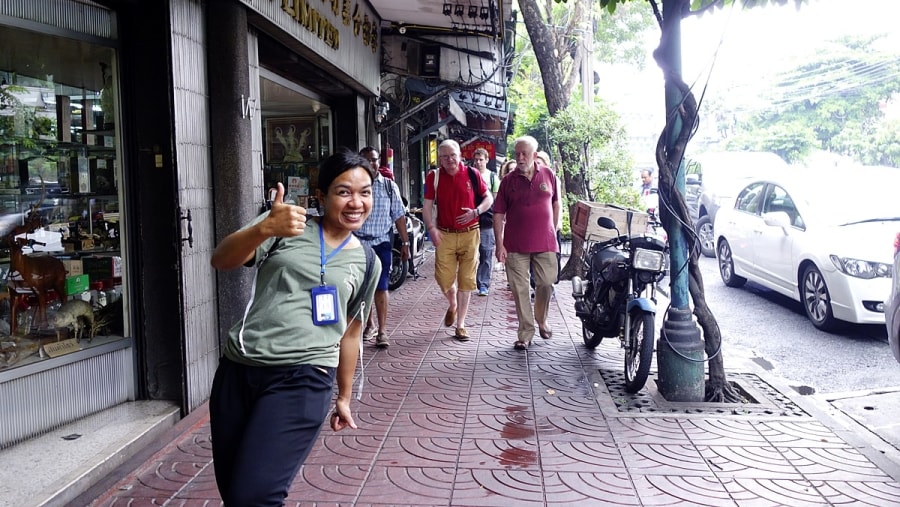 Take a walk in Bangkok's China Town