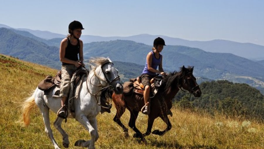 Enjoy horseback-riding in the Bulgarian Villages