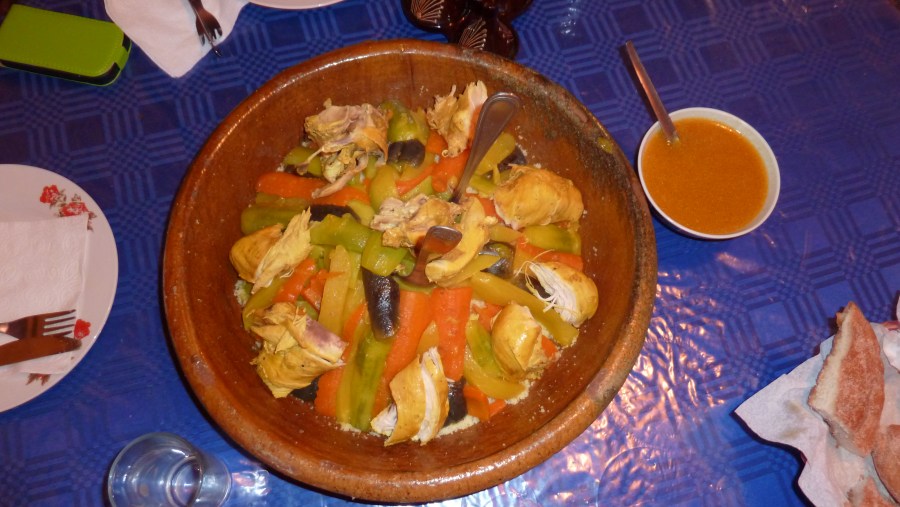 Try Moroccan cuisine in Ourika Valley