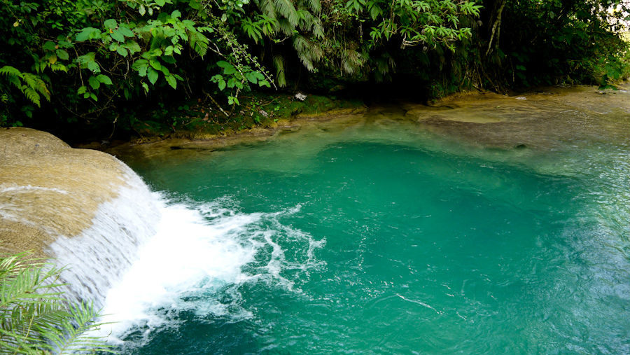 El Nicho Waterfall