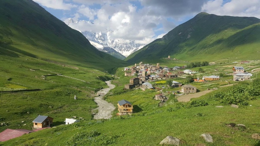 Gorgeous View of Becho Village