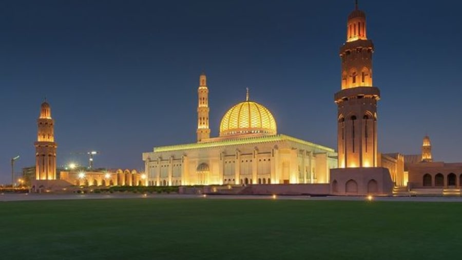 The Sultan Qaboos Grand Mosque, Muscat, Oman