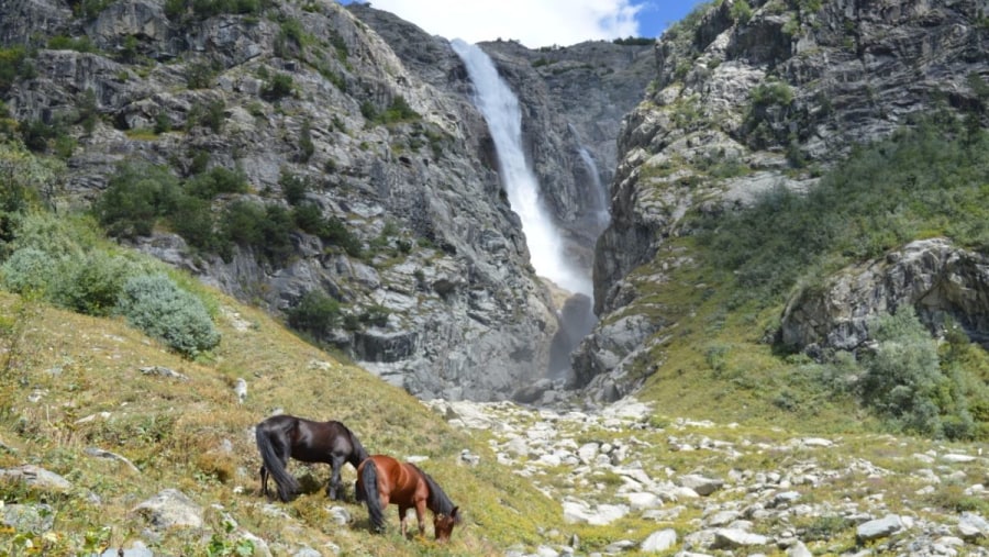 Ushba Waterfall