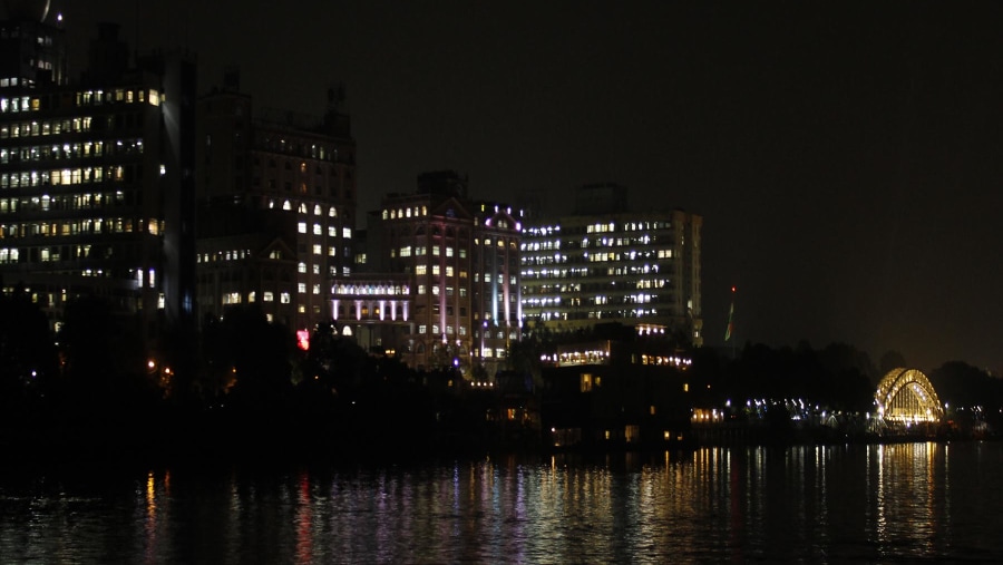 Kolkata from the Ganges