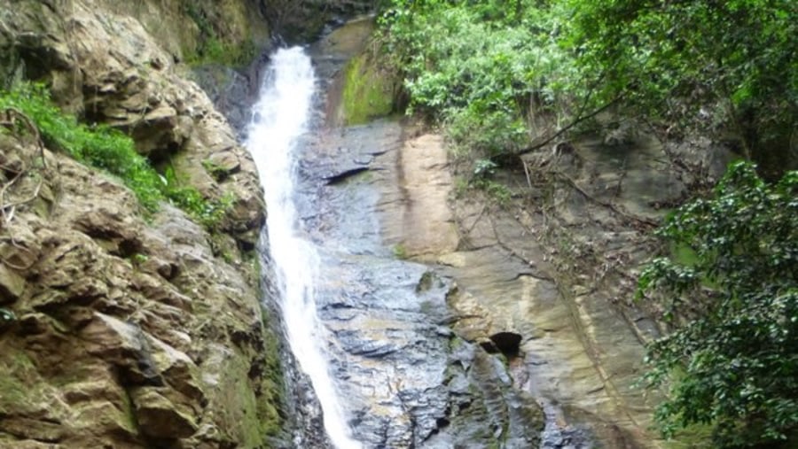 Tsenku falls in Dodowa Forest