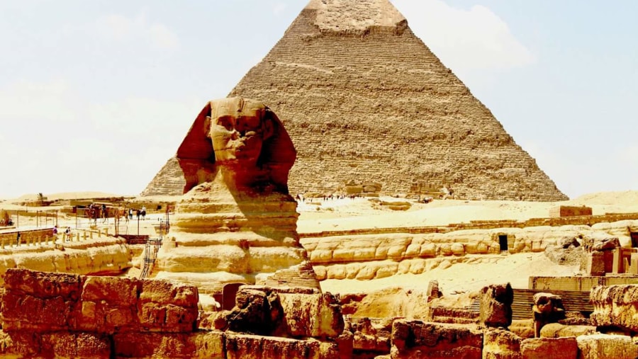 Giza Pyramid and Sphinx