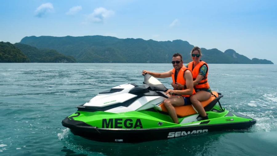 Jet Ski at Penang National Park