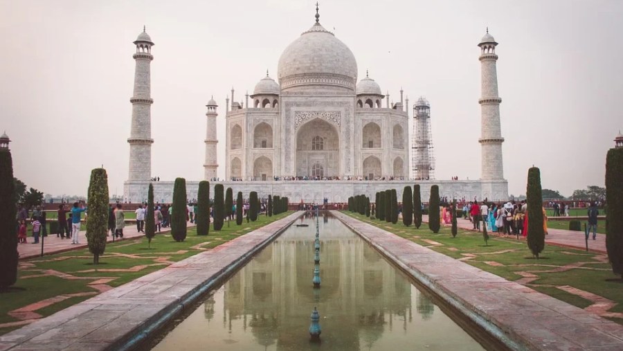 Taj Mahal In Agra, India