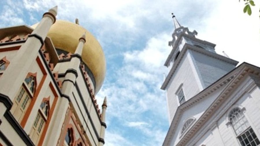 Mosque and Church in Yogyakarta