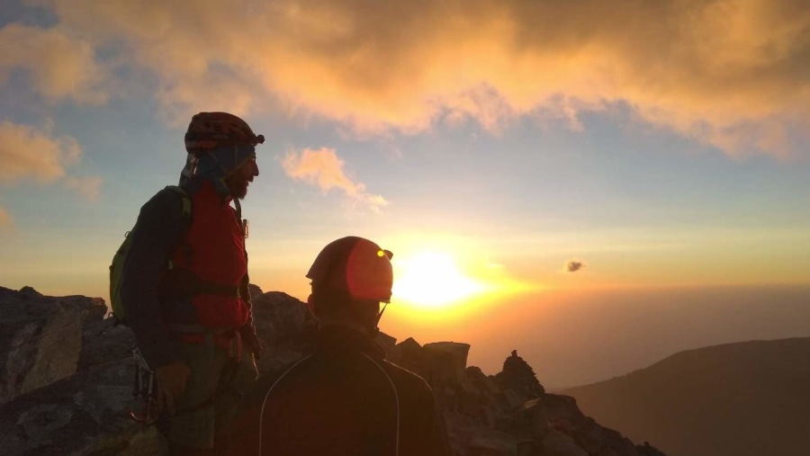 Travelers at Mount Olympus