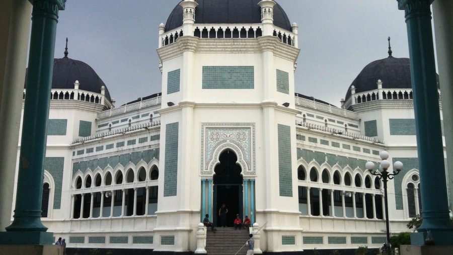 grand mosque,Medan 