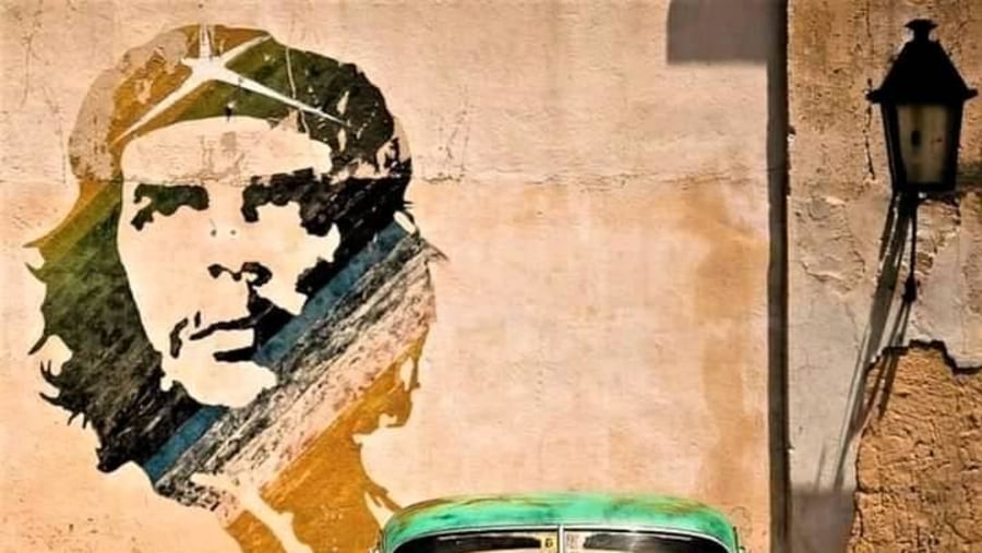 See wall art in Havana