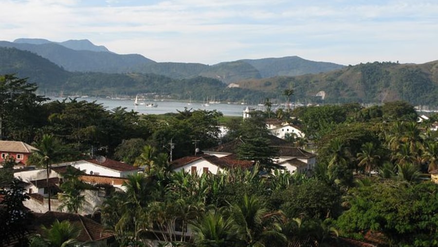 Paraty Aerial View