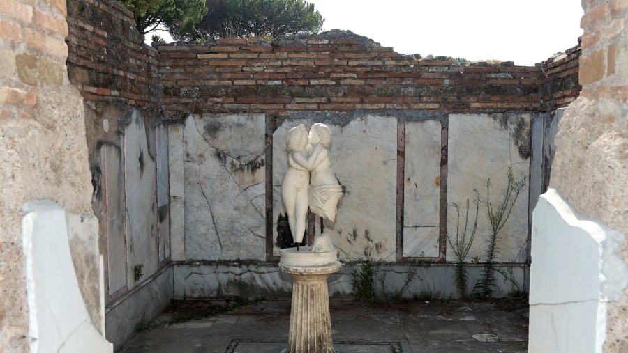 Ruins in Ostia