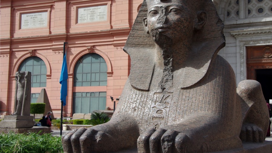 Visit the Egyptian Museum in Cairo, Egypt