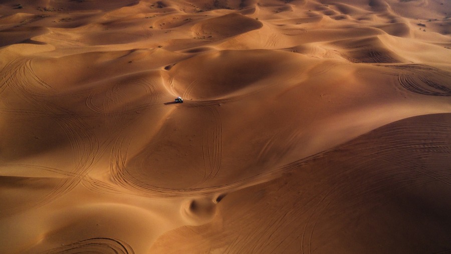 Ride in the dunes