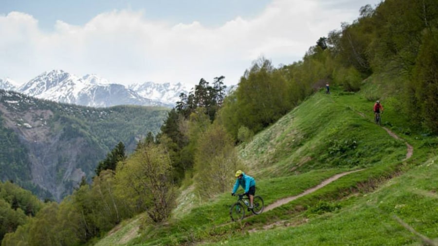 Biking experience at Svaneti