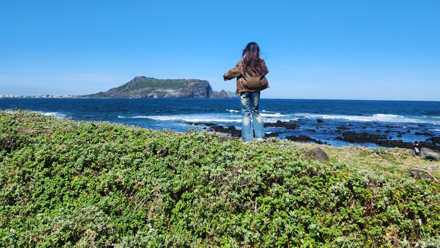 Traveller in Jeju