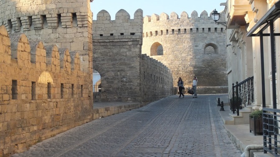 historic ruins of Baku