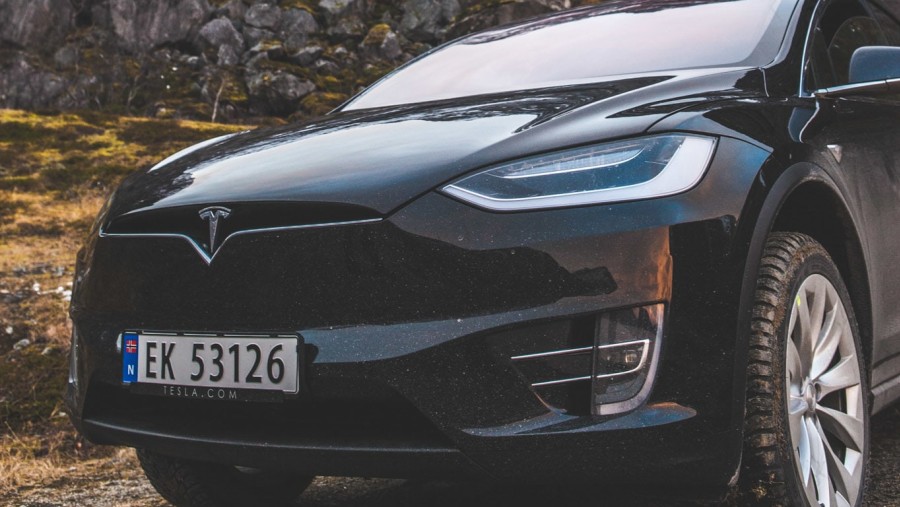 Ride through the mountains in a Tesla