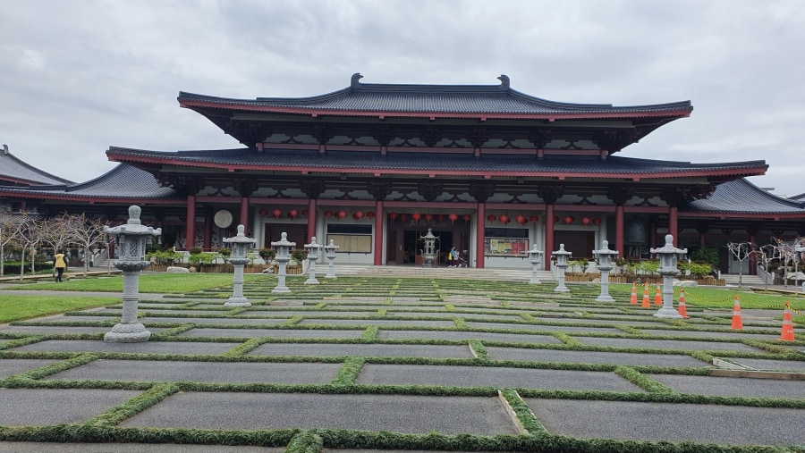 Main shrine at Foguangshan Temple