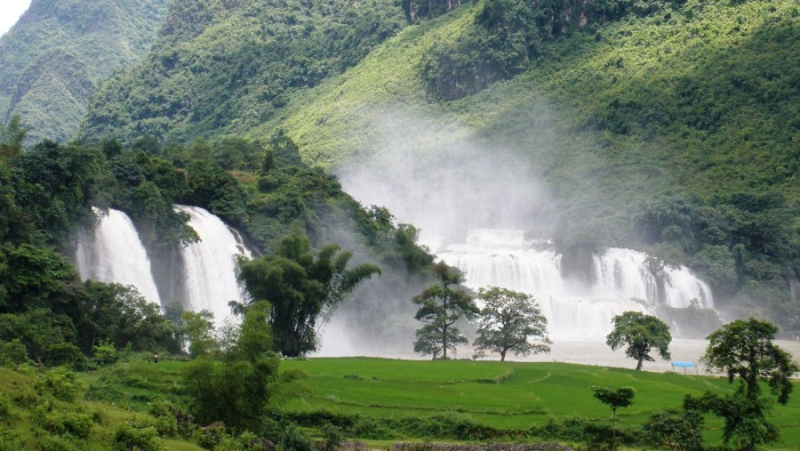 Countryside natural beauty in Vietnam