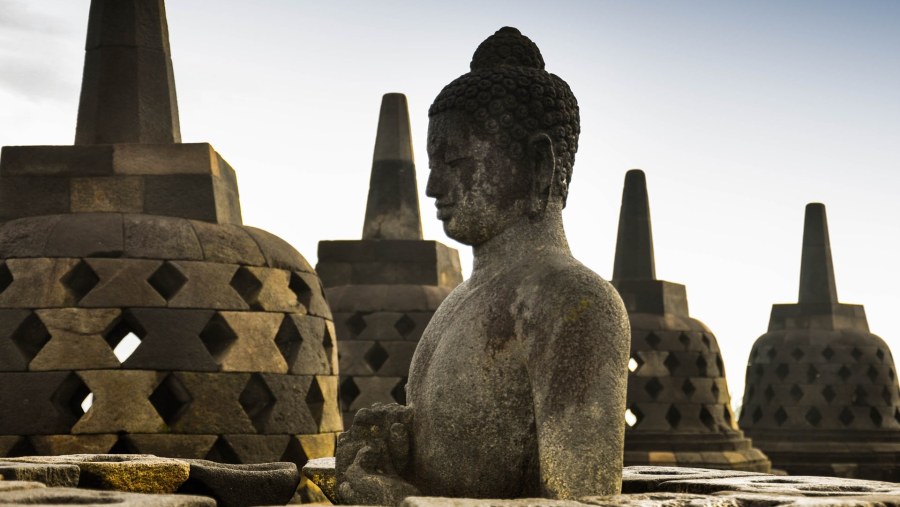 The Borobudur Temple, Indonesia