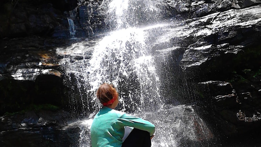 Swim and take pictures at this beautiful waterfalls!