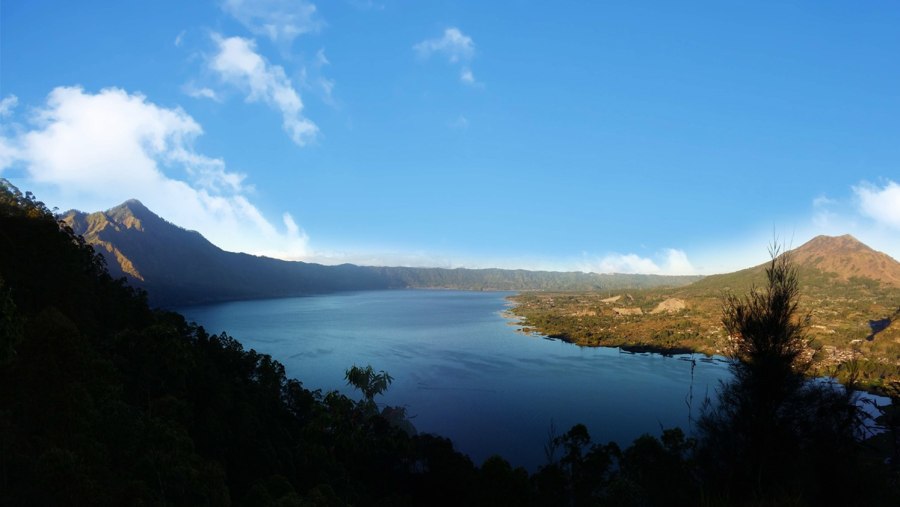 Mount Batur and Lake Batur