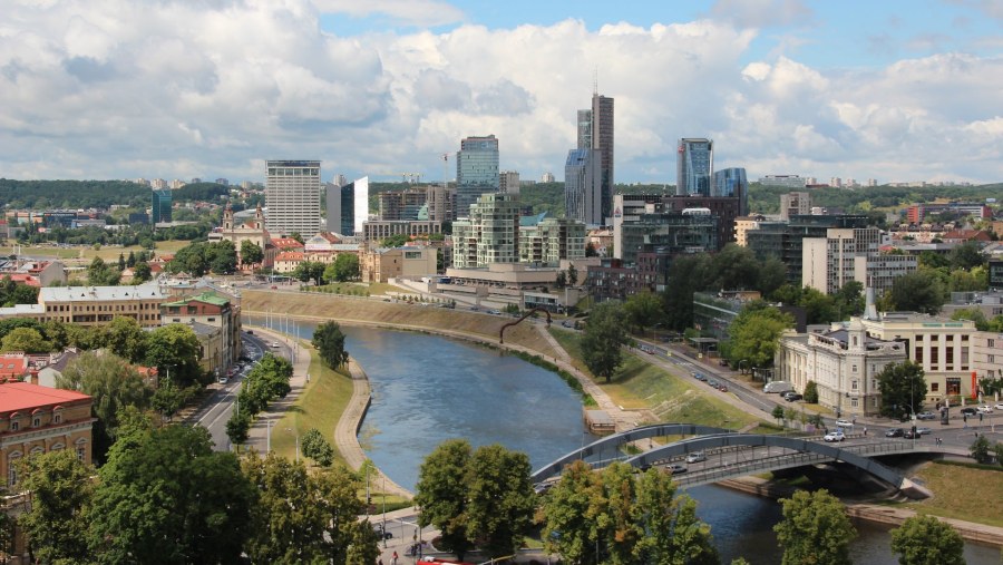 Vilnius city overview