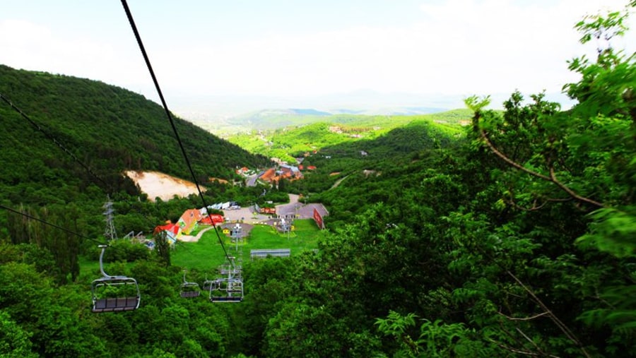 Admire the view from the Ropeway