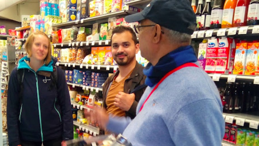 Shopping in local supermarkets in Kuusamo